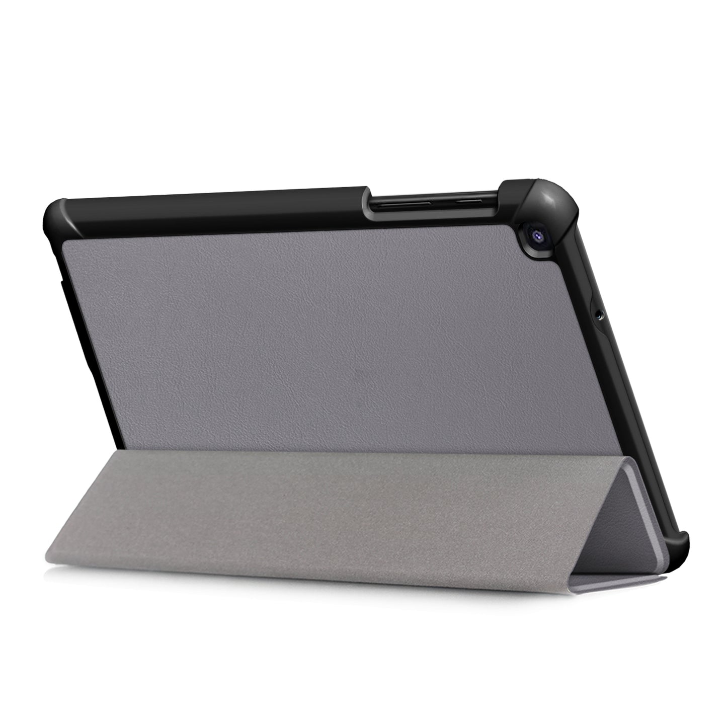 PU Leather Protection Cover Case with Tri-fold Stand for Samsung Galaxy Tab A 8.0 (2019) with S Pen P200 P205