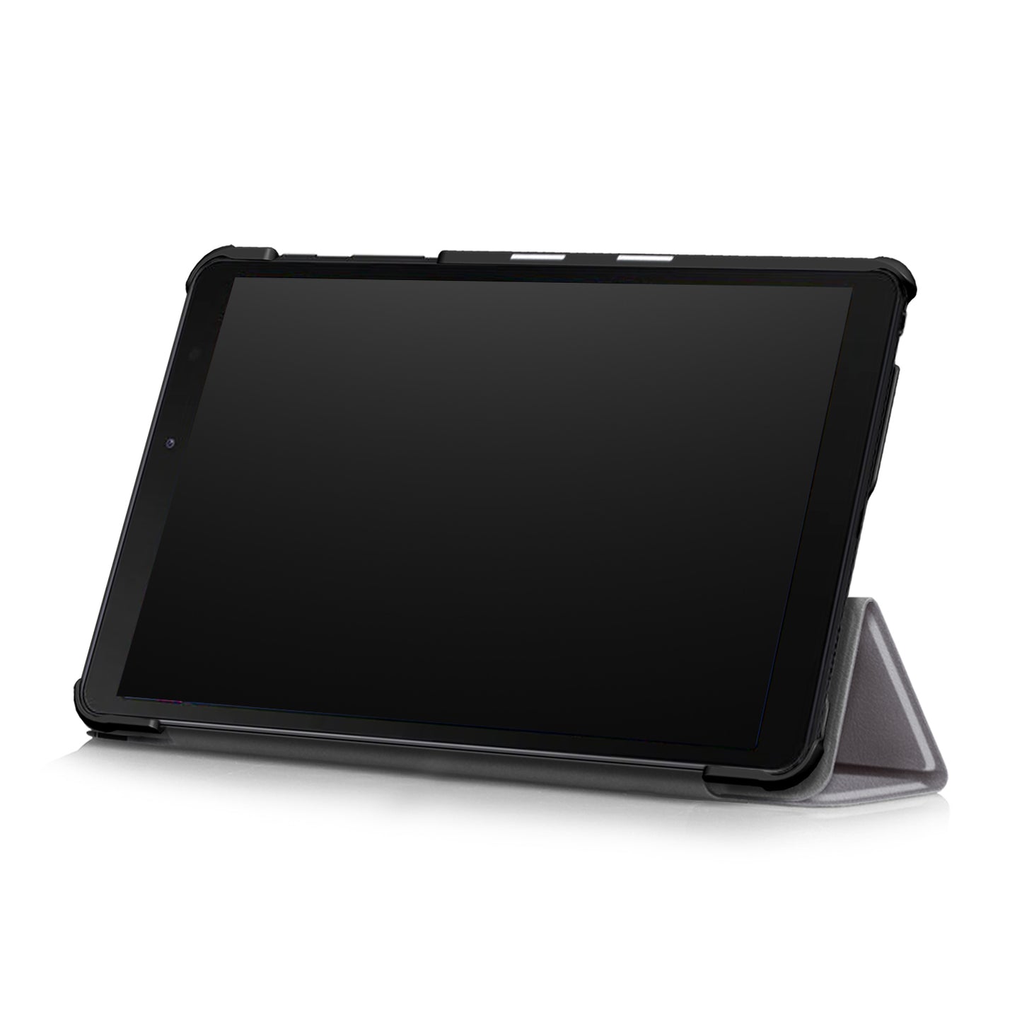 PU Leather Protection Cover Case with Tri-fold Stand for Samsung Galaxy Tab A 8.0 (2019) with S Pen P200 P205