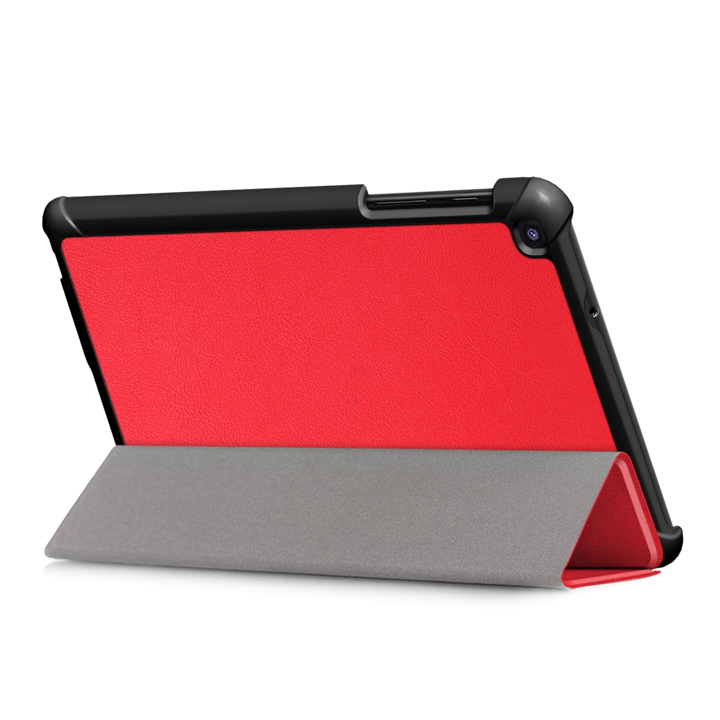 PU Leather Protection Cover Case with Tri-fold Stand for Samsung Galaxy Tab A 8.0 (2019) with S Pen P200 P205