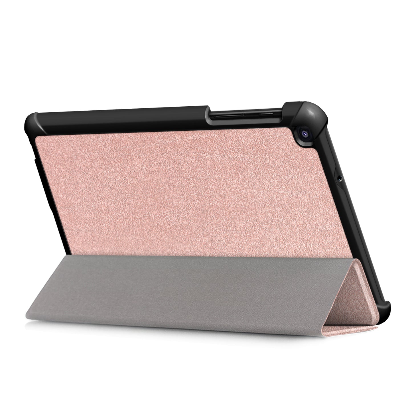 PU Leather Protection Cover Case with Tri-fold Stand for Samsung Galaxy Tab A 8.0 (2019) with S Pen P200 P205