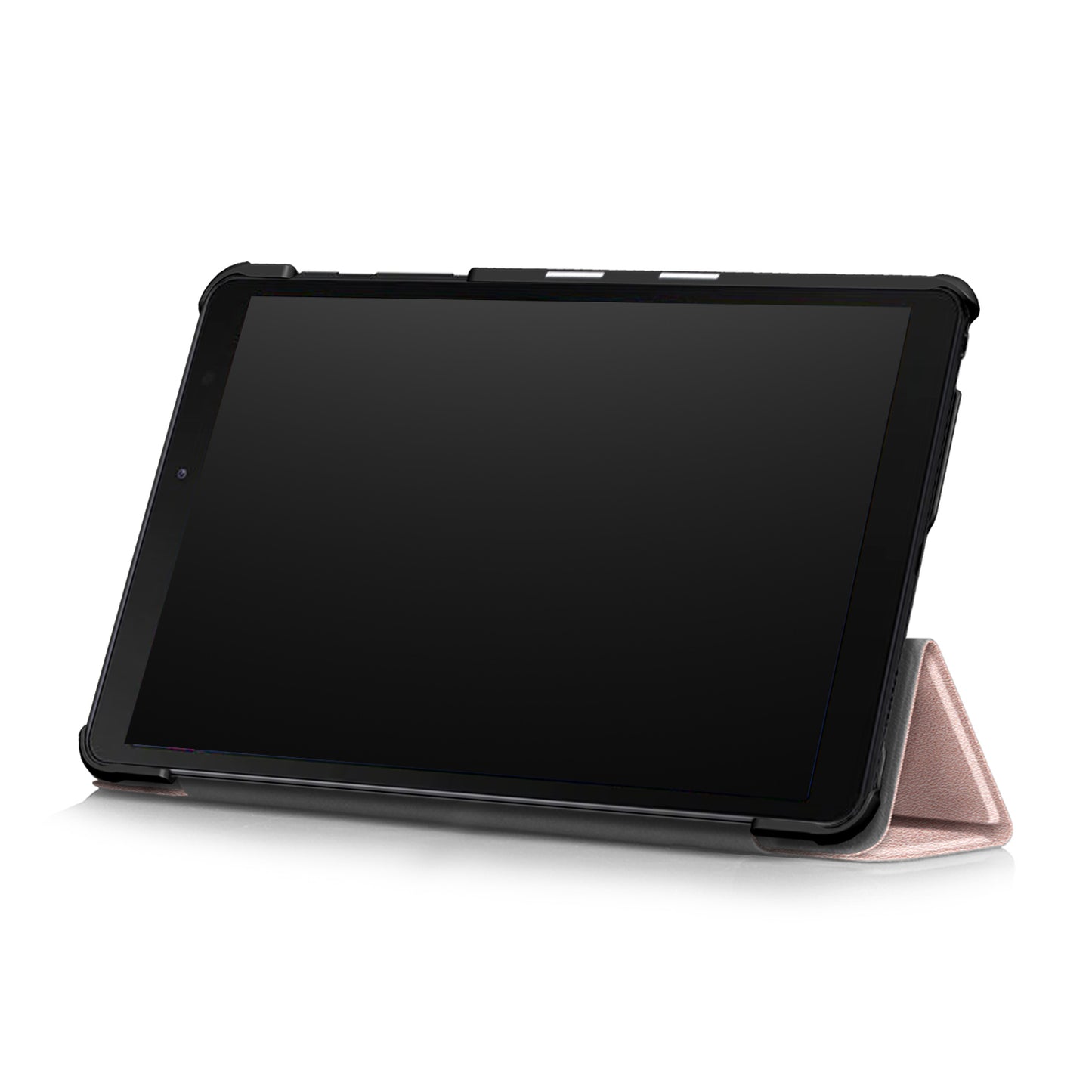PU Leather Protection Cover Case with Tri-fold Stand for Samsung Galaxy Tab A 8.0 (2019) with S Pen P200 P205