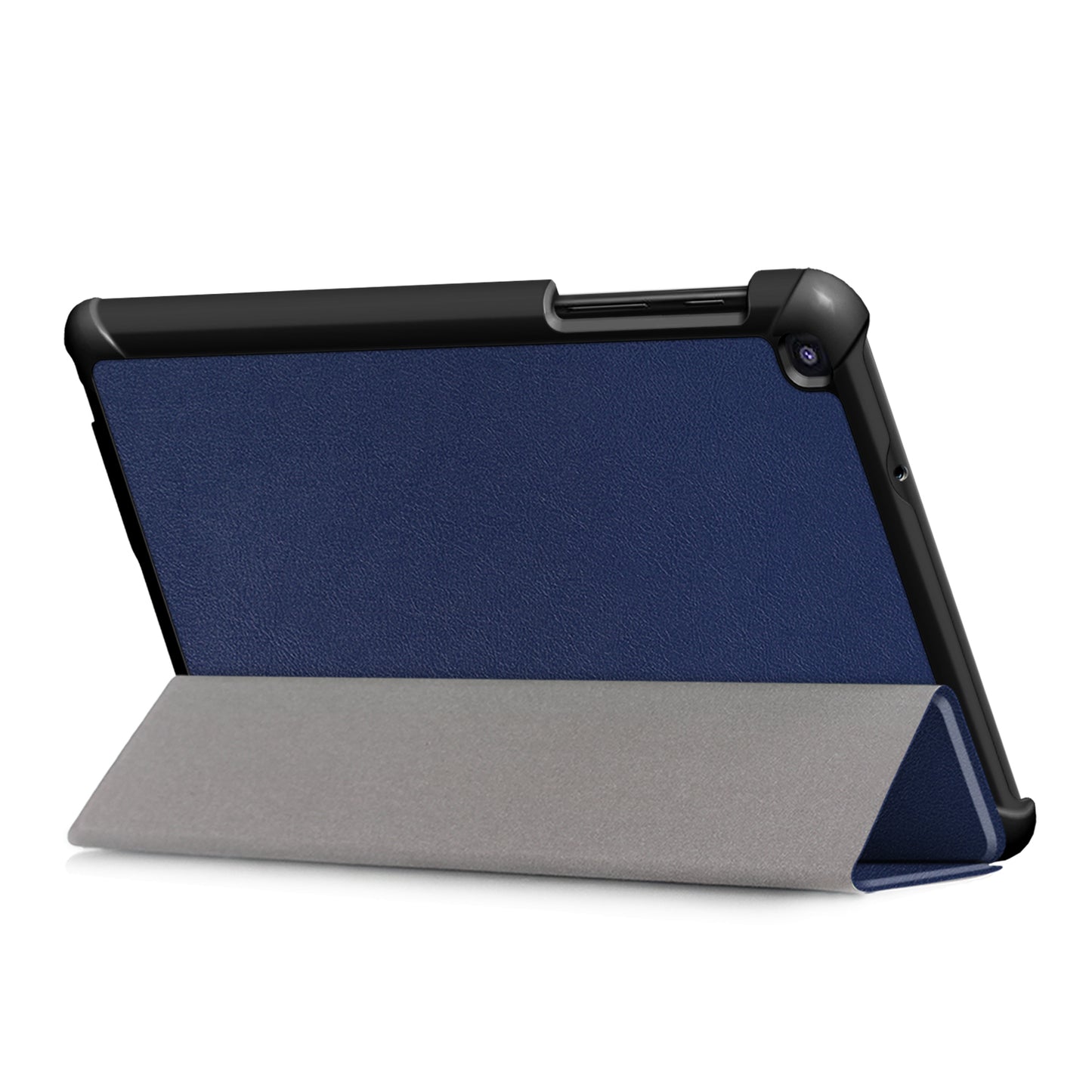 PU Leather Protection Cover Case with Tri-fold Stand for Samsung Galaxy Tab A 8.0 (2019) with S Pen P200 P205