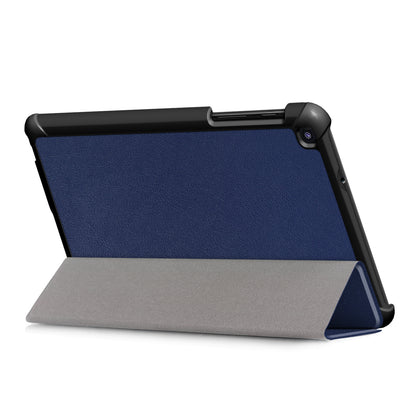 PU Leather Protection Cover Case with Tri-fold Stand for Samsung Galaxy Tab A 8.0 (2019) with S Pen P200 P205
