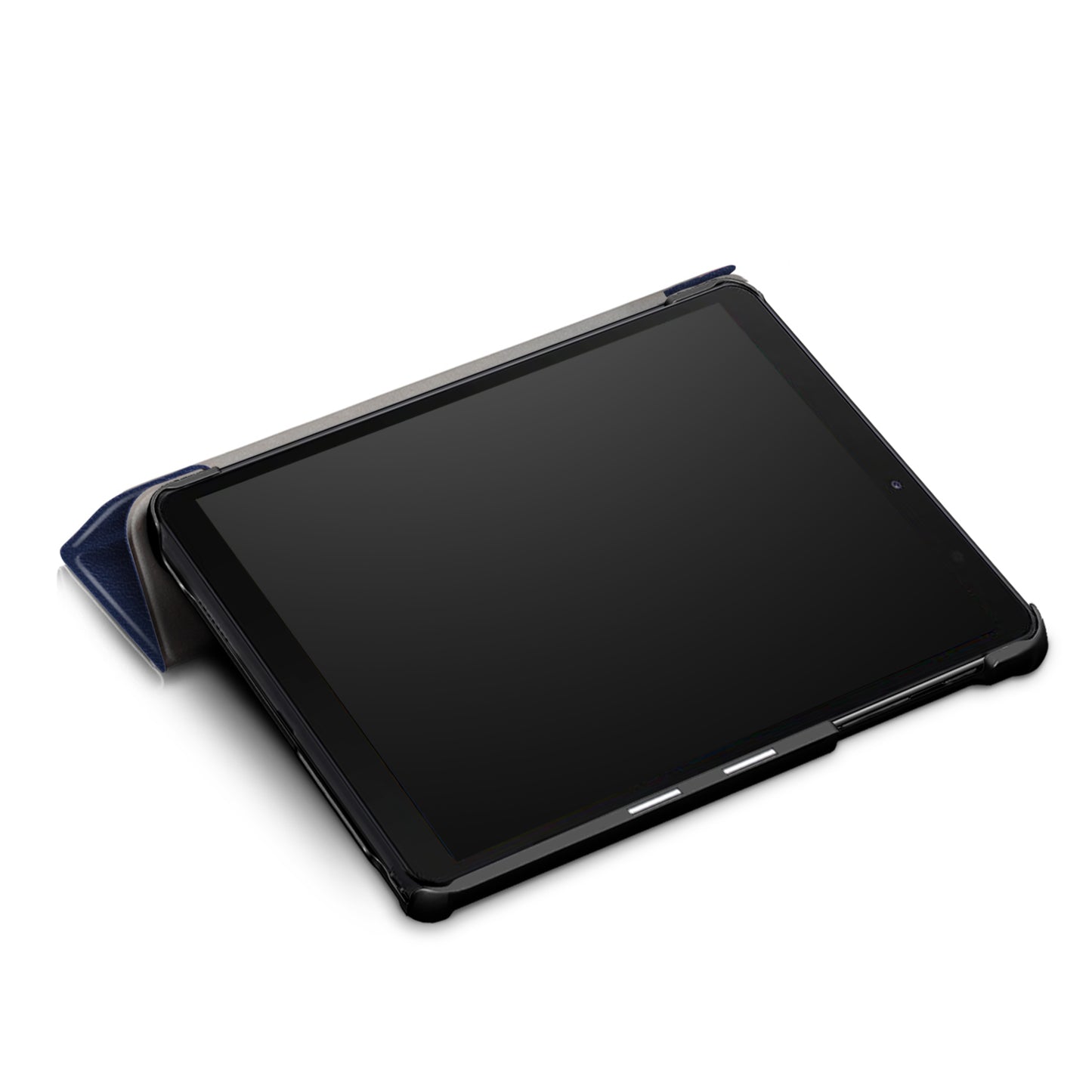 PU Leather Protection Cover Case with Tri-fold Stand for Samsung Galaxy Tab A 8.0 (2019) with S Pen P200 P205