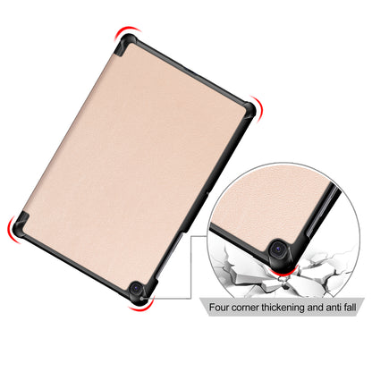 PU Leather Smart Case with Stable Tri-fold Stand Stand for Samsung Galaxy Tab S5e SM-T720/SM-T725