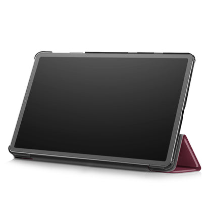 PU Leather Smart Case with Stable Tri-fold Stand Stand for Samsung Galaxy Tab S5e SM-T720/SM-T725