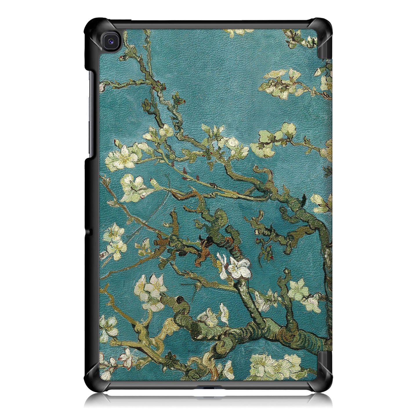 PU Leather Smart Case for Samsung Galaxy Tab S5e SM-T720/SM-T725 Pattern Printing Tri-fold Stand Tablet Cover