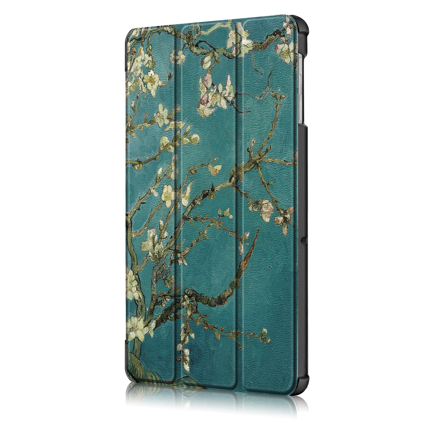 PU Leather Smart Case for Samsung Galaxy Tab S5e SM-T720/SM-T725 Pattern Printing Tri-fold Stand Tablet Cover