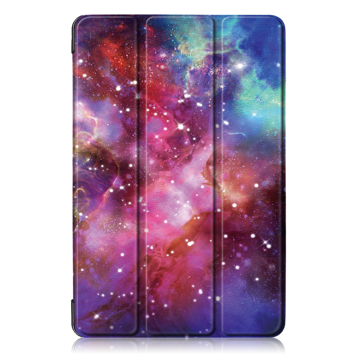 PU Leather Smart Case for Samsung Galaxy Tab S5e SM-T720/SM-T725 Pattern Printing Tri-fold Stand Tablet Cover