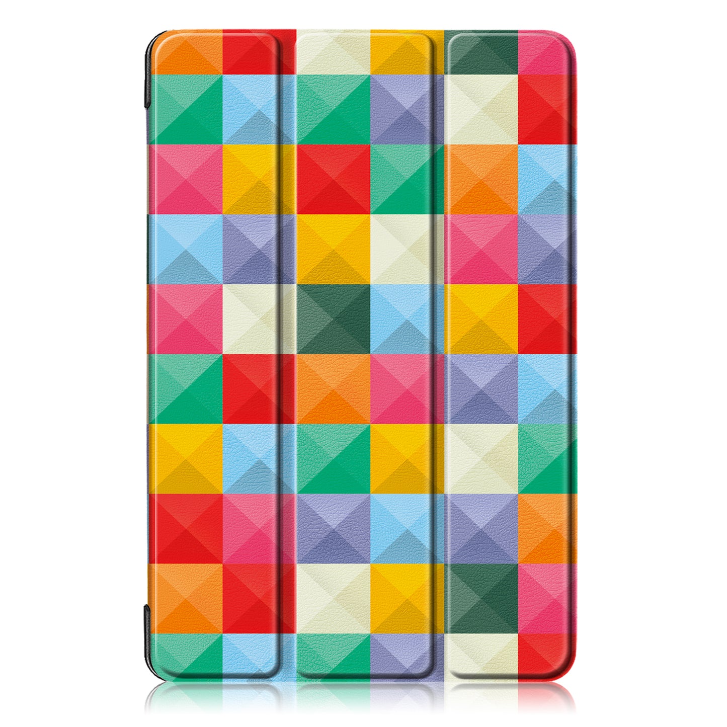 PU Leather Smart Case for Samsung Galaxy Tab S5e SM-T720/SM-T725 Pattern Printing Tri-fold Stand Tablet Cover