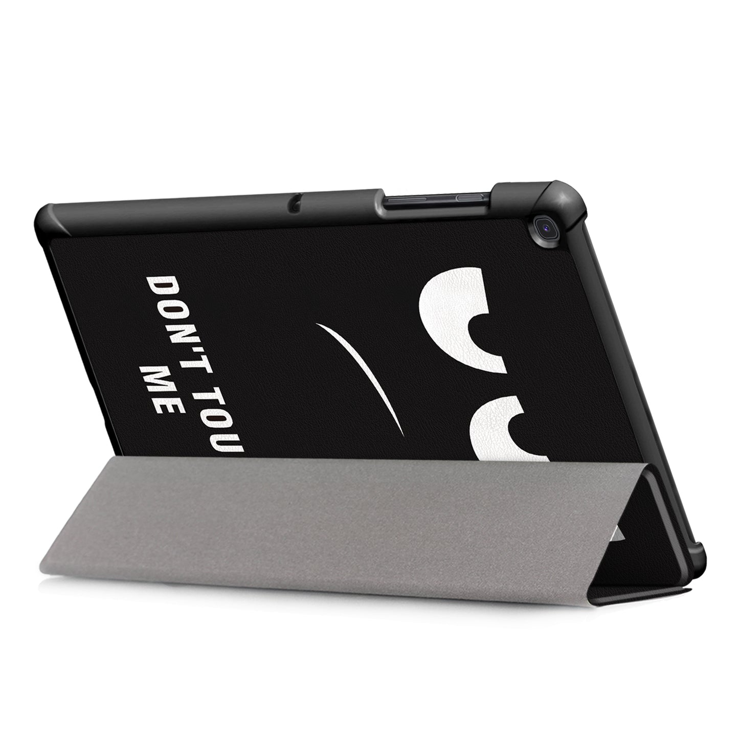 PU Leather Smart Case for Samsung Galaxy Tab S5e SM-T720/SM-T725 Pattern Printing Tri-fold Stand Tablet Cover