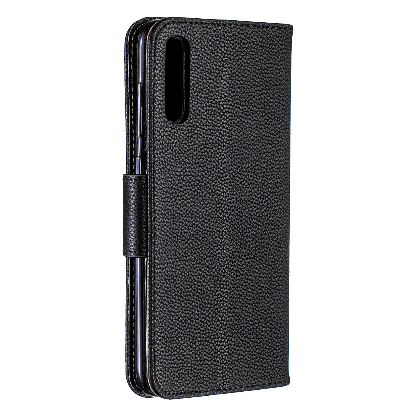 Litchi Skin PU Leather Stand Wallet Case for Samsung Galaxy A70