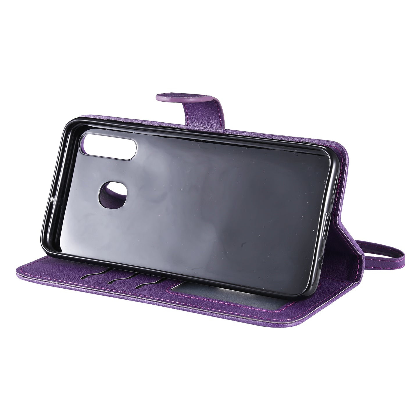 Magnetic KT Leather Series-3 Detachable 2-in-1 Wallet Leather Stand Case for Samsung Galaxy A50 / A30 / A20