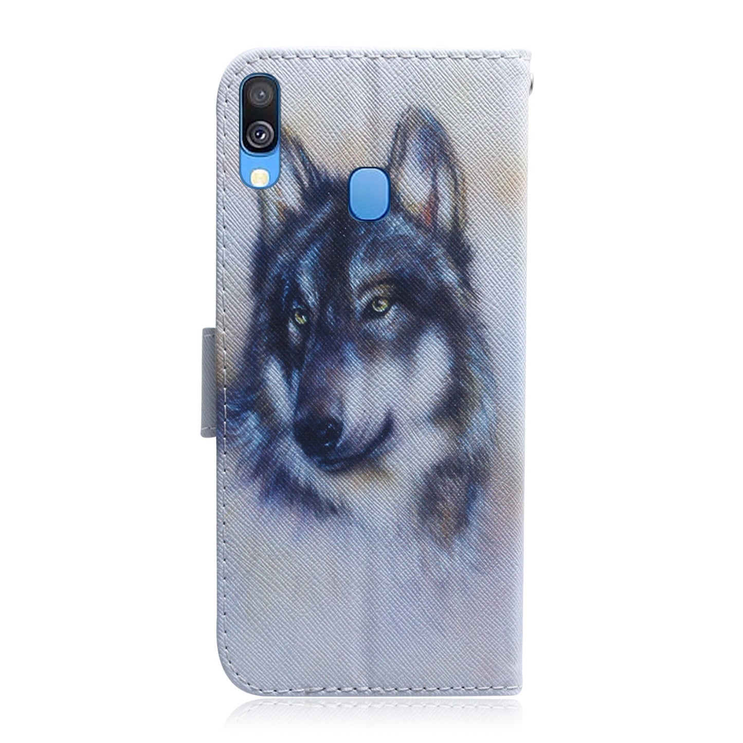 Patterned Leather Wallet Case for Samsung Galaxy A40