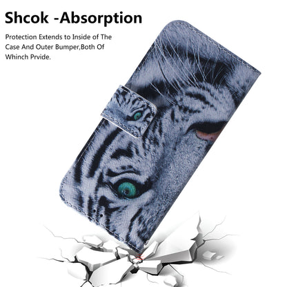 Patterned Leather Wallet Case for Samsung Galaxy A40