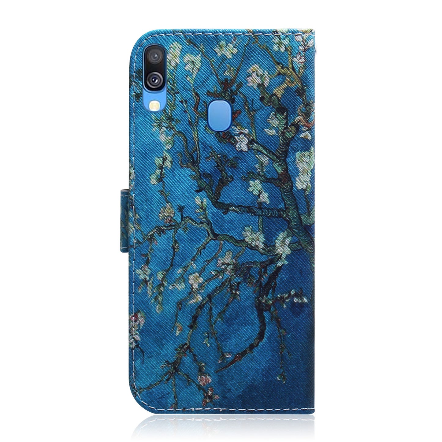 Patterned Leather Wallet Case for Samsung Galaxy A40