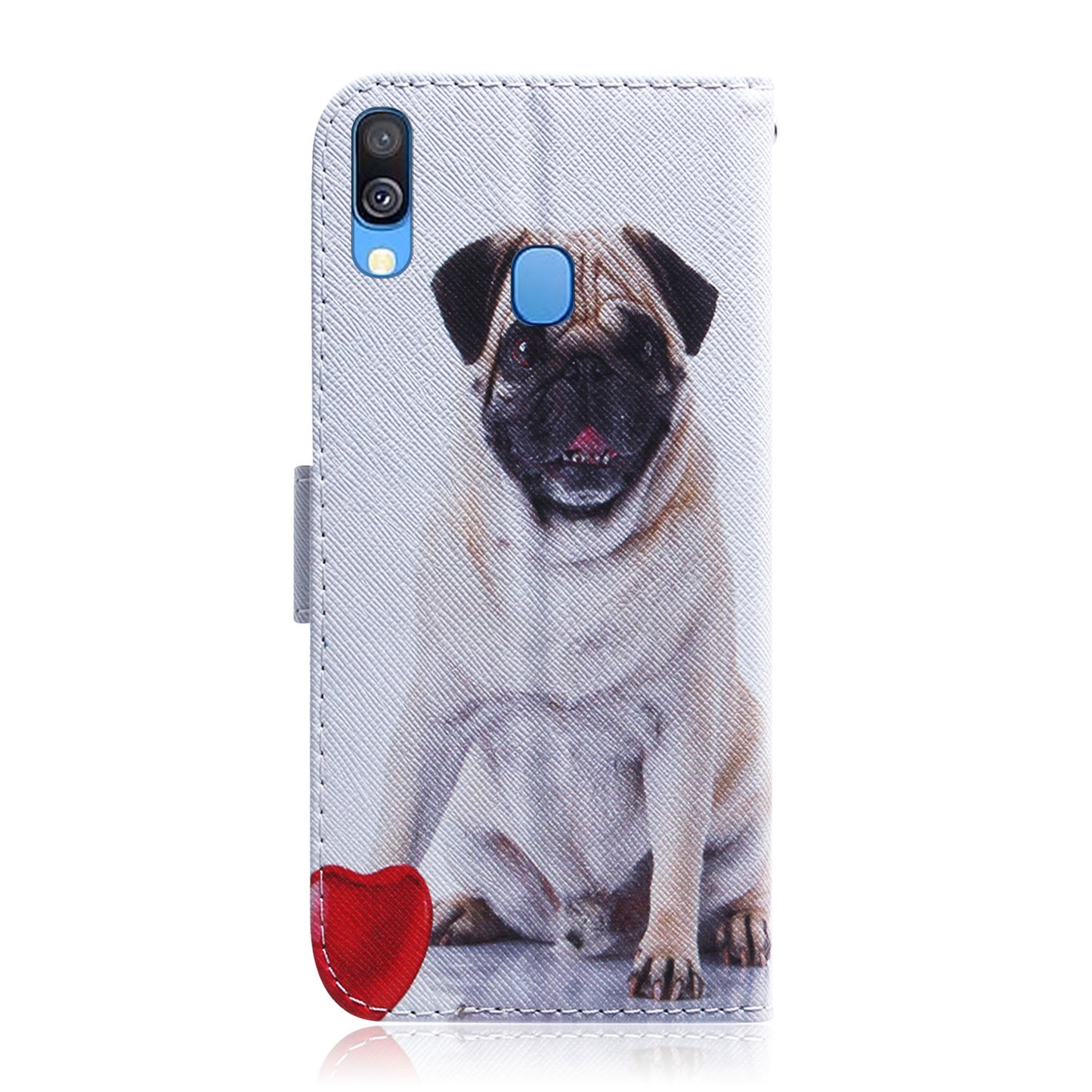 Patterned Leather Wallet Case for Samsung Galaxy A40