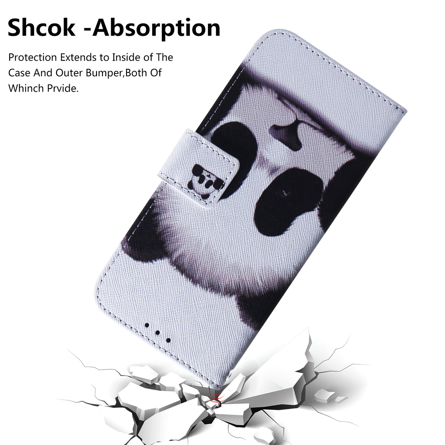 Patterned Leather Wallet Case for Samsung Galaxy A40