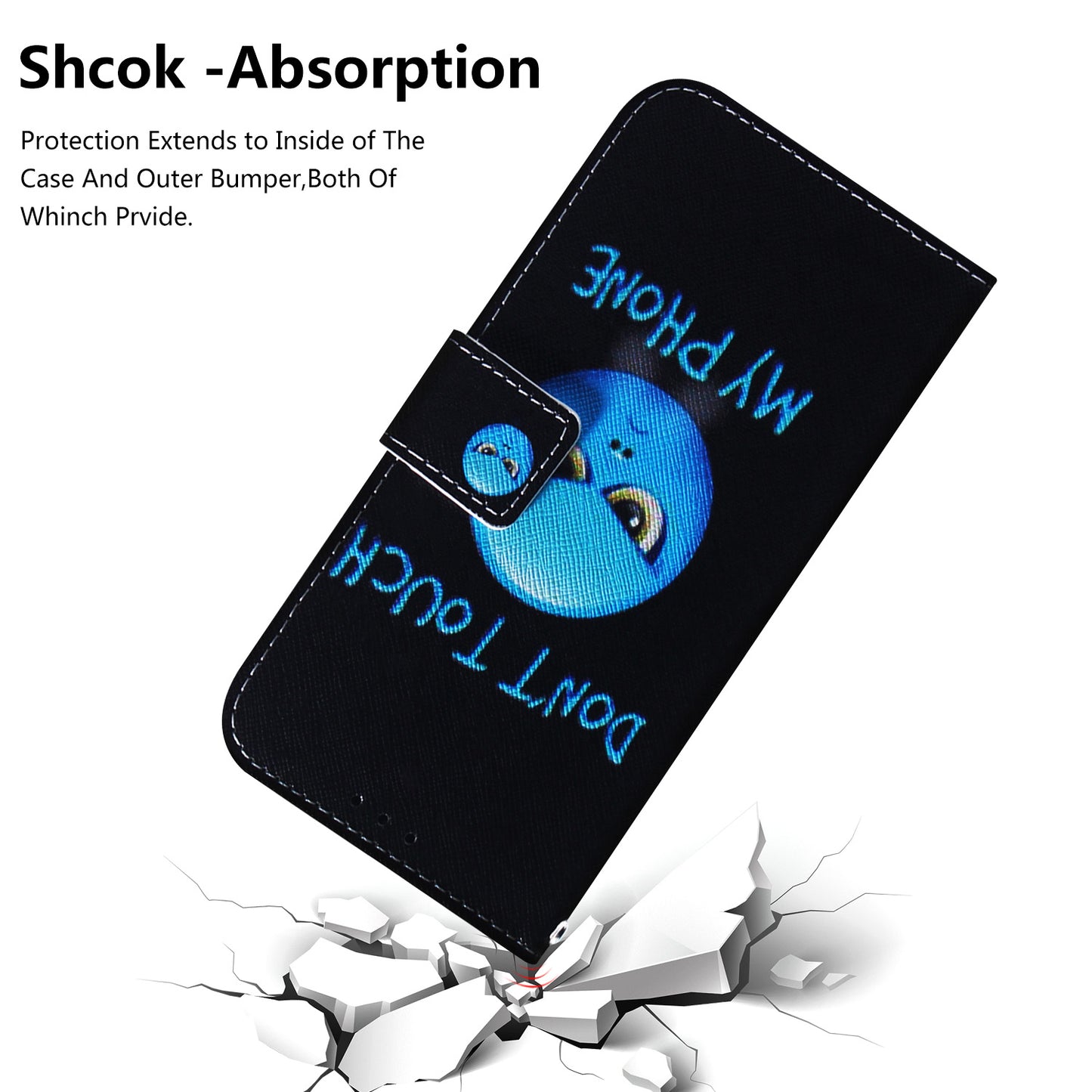PU Leather Pattern Printing Wallet Stand Phone Protective Case for Samsung Galaxy A50/A50s/A30s