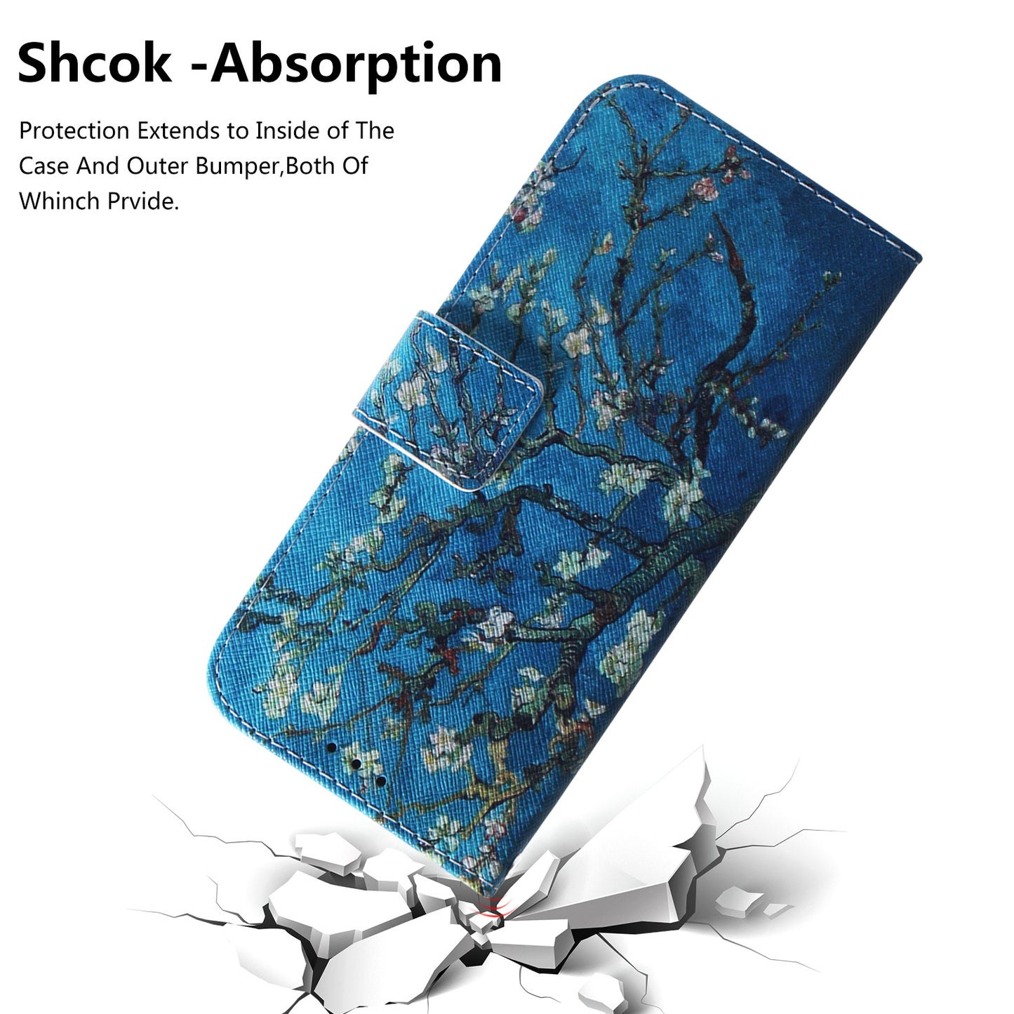 PU Leather Pattern Printing Wallet Stand Phone Protective Case for Samsung Galaxy A50/A50s/A30s