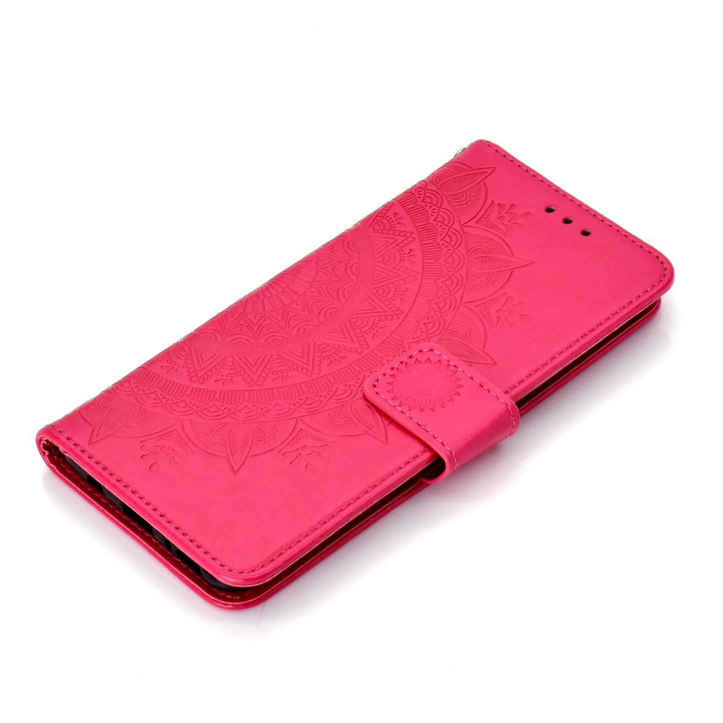 Imprint Flower Leather Wallet Case for Samsung Galaxy A50 / A50s / A30s