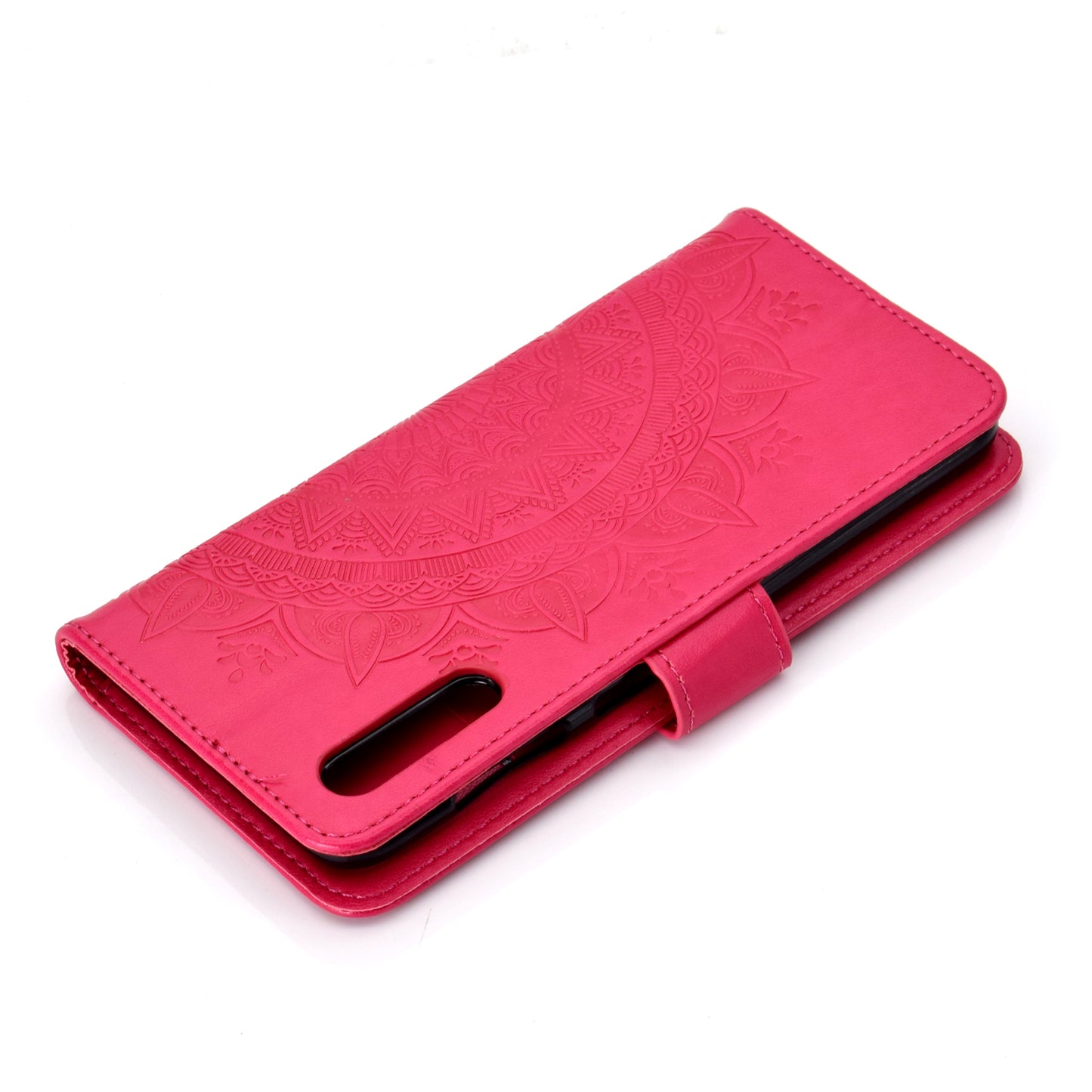 Imprint Flower Leather Wallet Case for Samsung Galaxy A50 / A50s / A30s