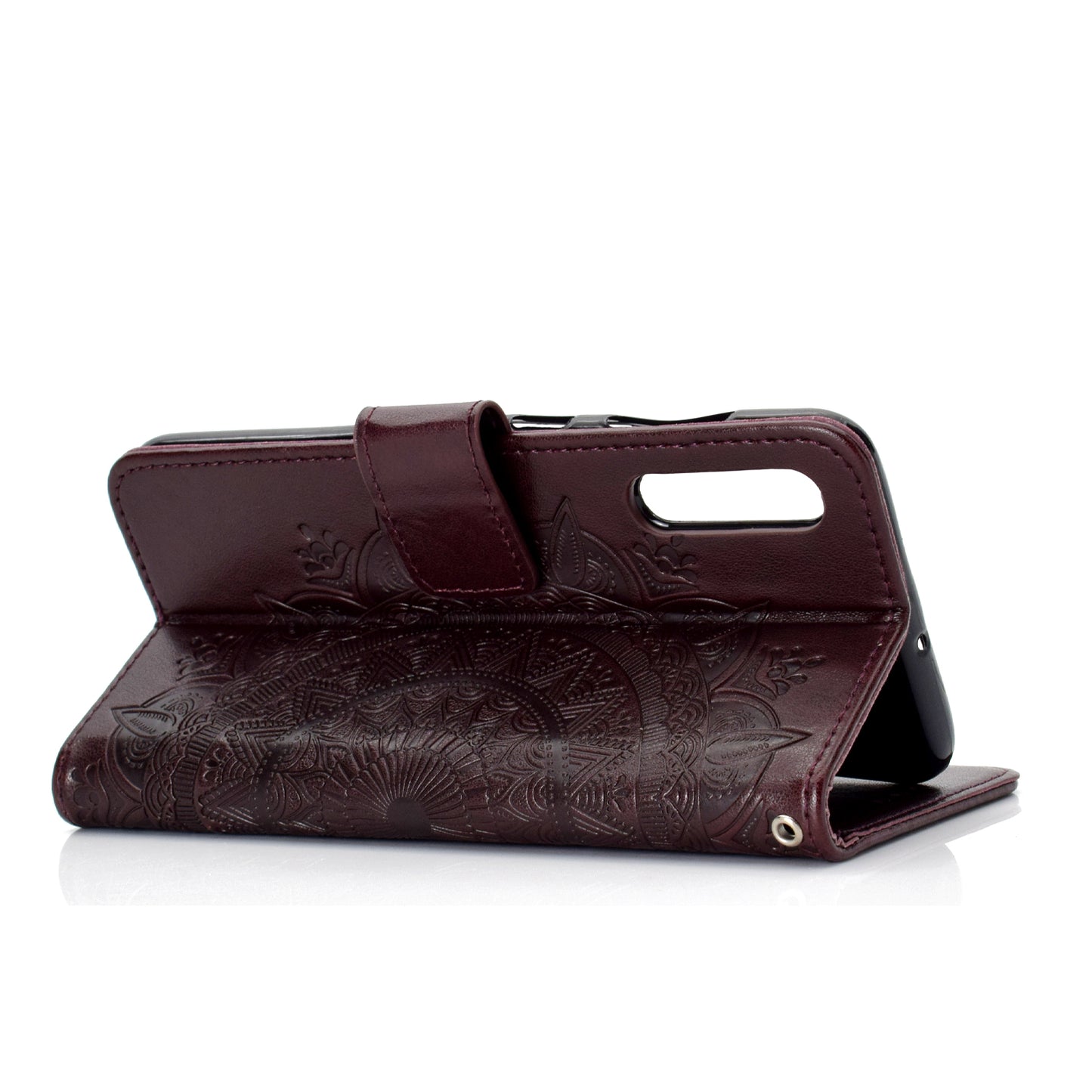 Imprint Flower Leather Wallet Case for Samsung Galaxy A50 / A50s / A30s