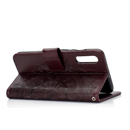 Imprint Flower Leather Wallet Case for Samsung Galaxy A50 / A50s / A30s