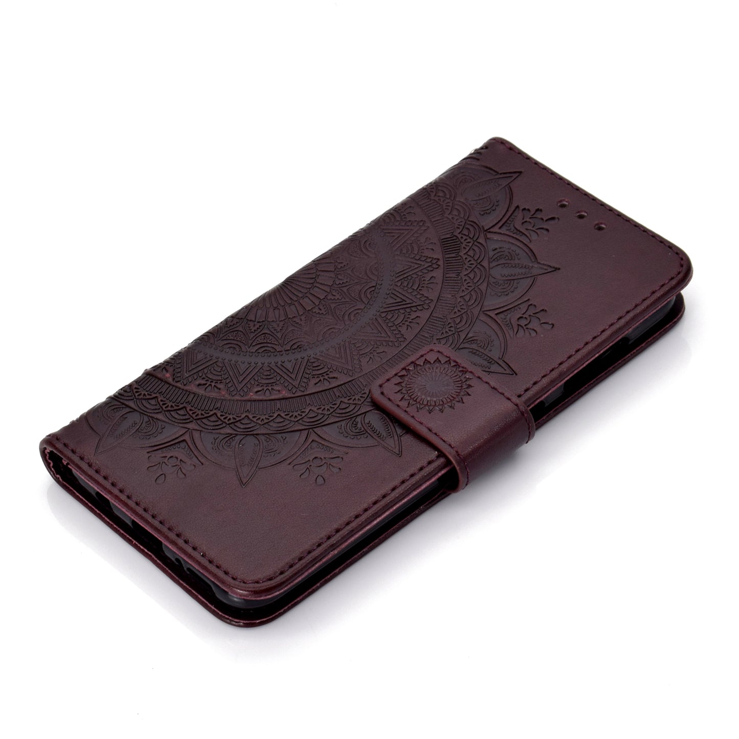 Imprint Flower Leather Wallet Case for Samsung Galaxy A50 / A50s / A30s