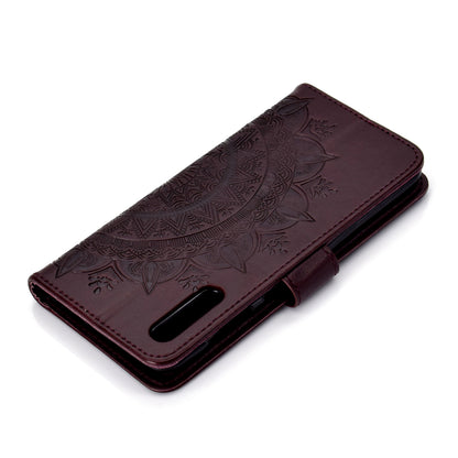 Imprint Flower Leather Wallet Case for Samsung Galaxy A50 / A50s / A30s