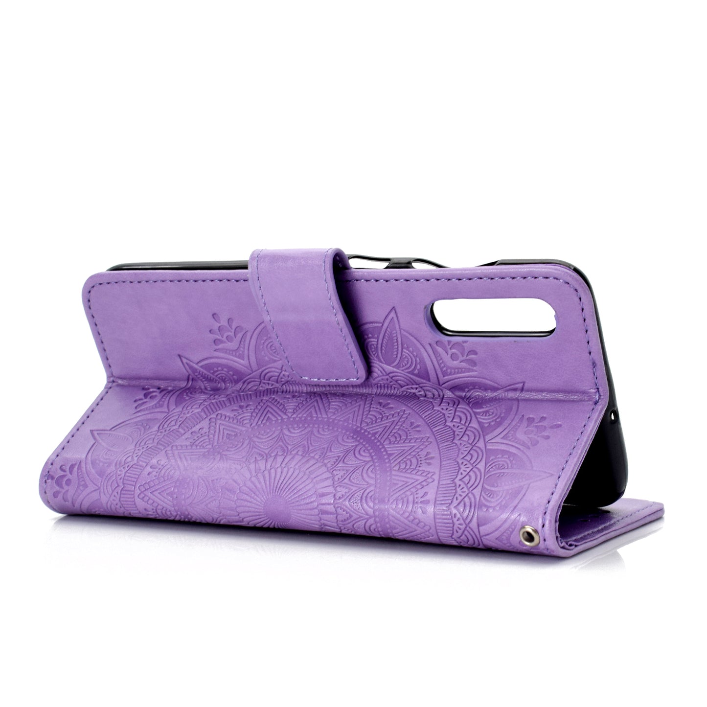 Imprint Flower Leather Wallet Case for Samsung Galaxy A50 / A50s / A30s