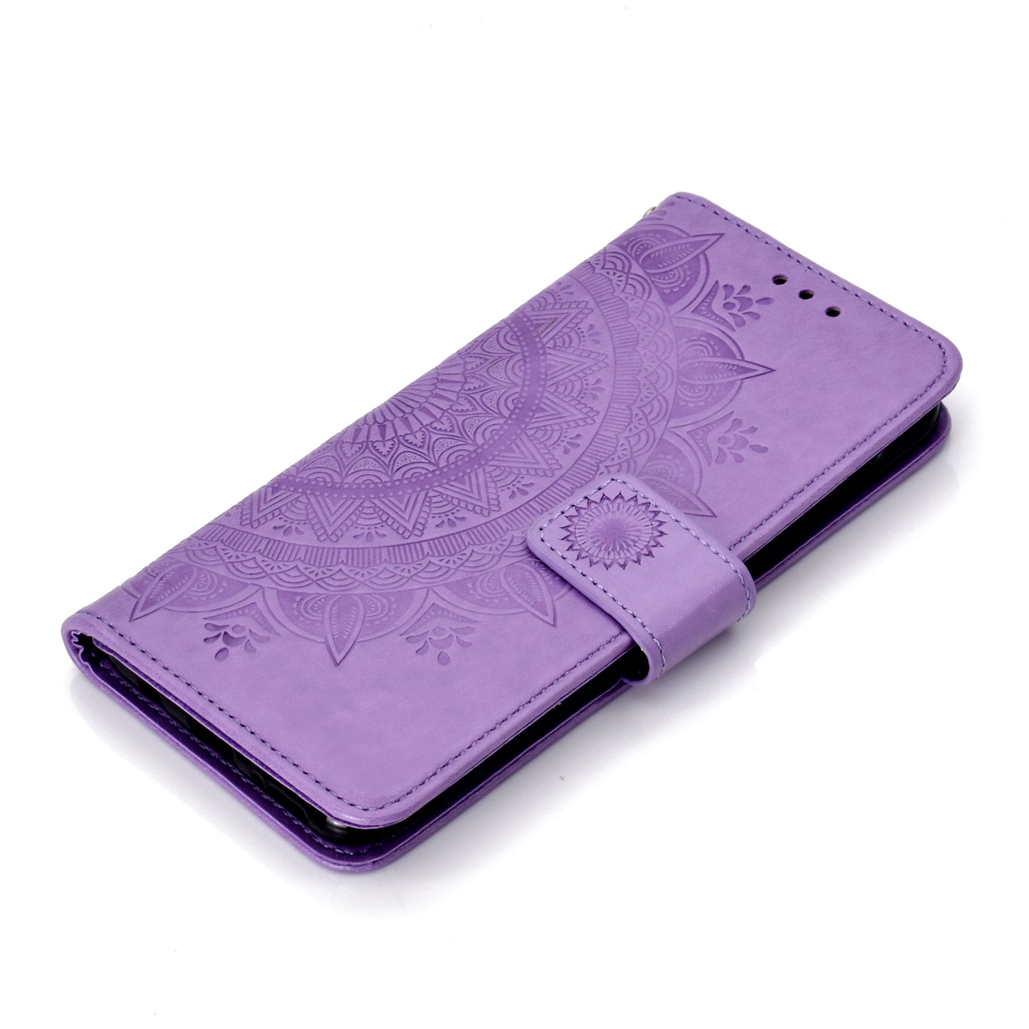 Imprint Flower Leather Wallet Case for Samsung Galaxy A50 / A50s / A30s