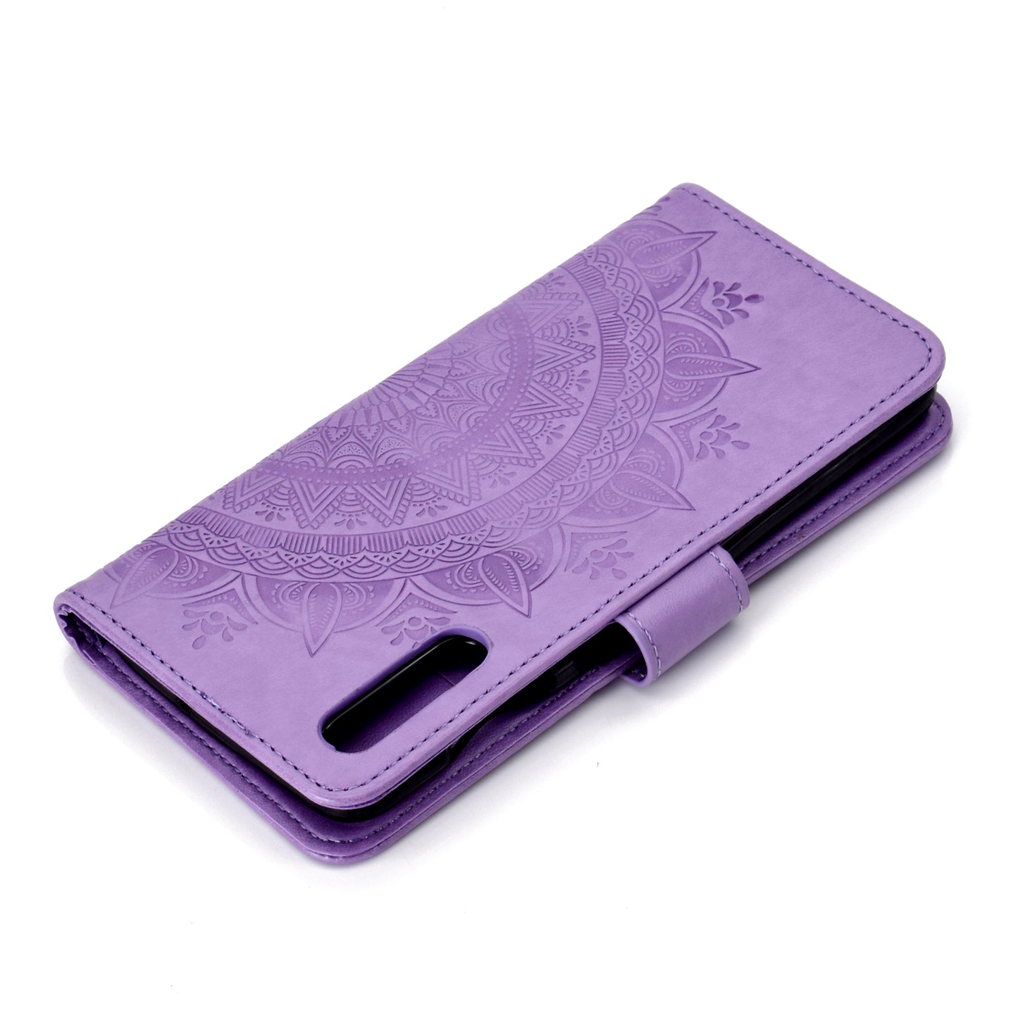 Imprint Flower Leather Wallet Case for Samsung Galaxy A50 / A50s / A30s