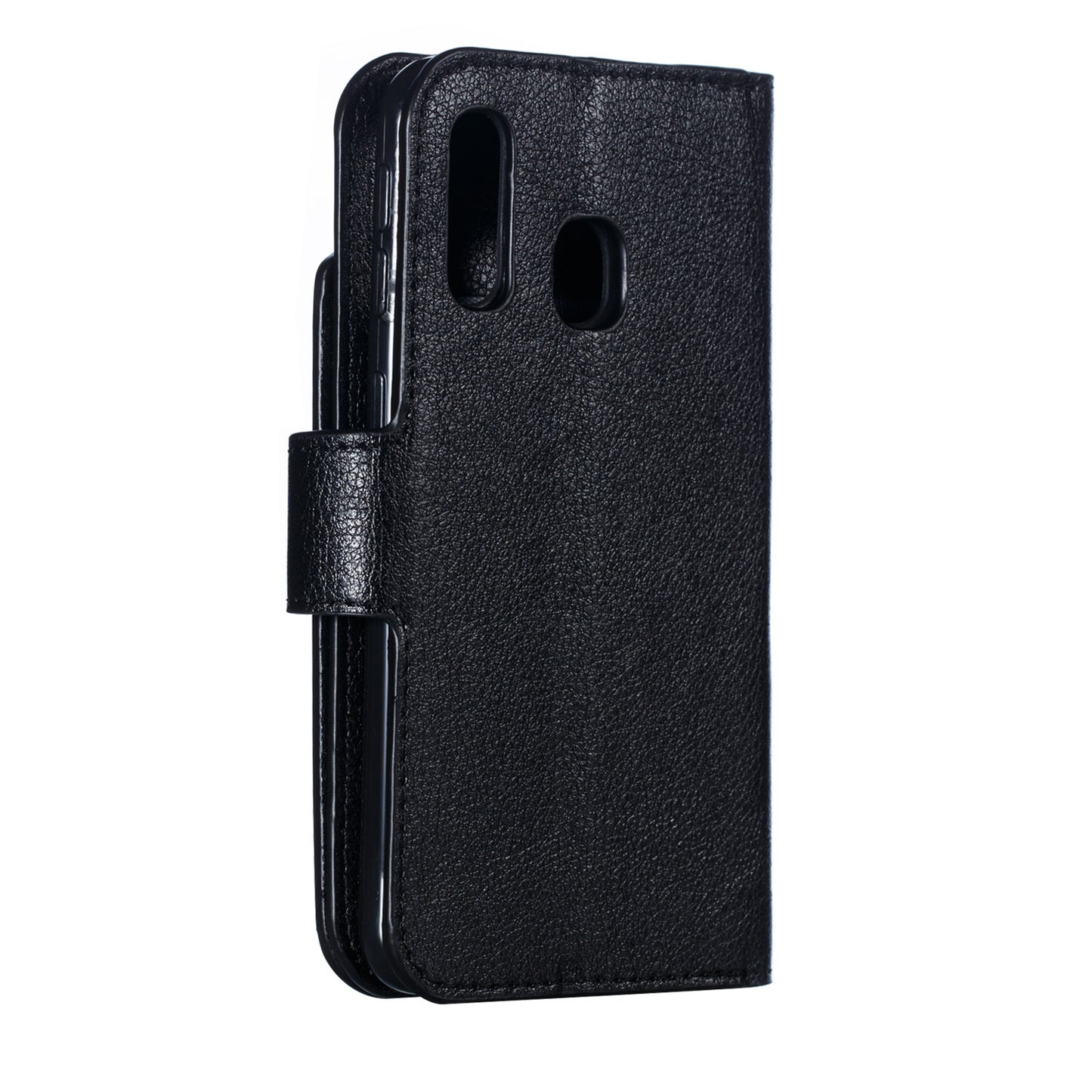For Samsung Galaxy A40 [9 Card Slots] Crazy Horse Wallet Leather Mobile Case