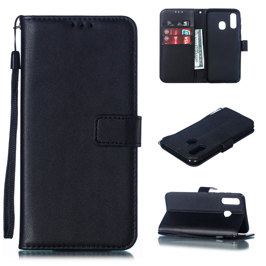 Wallet Stand Leather Case Accessory for Samsung Galaxy A40