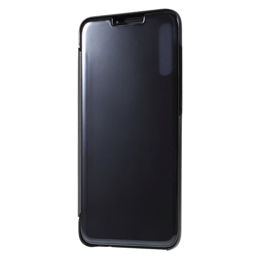 View Window Plated Mirror Surface Leather Stand Case for Samsung Galaxy A70