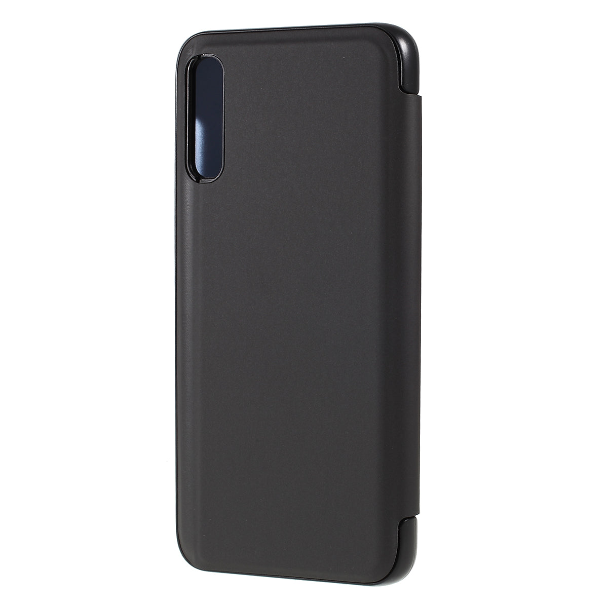 View Window Plated Mirror Surface Leather Stand Case for Samsung Galaxy A70