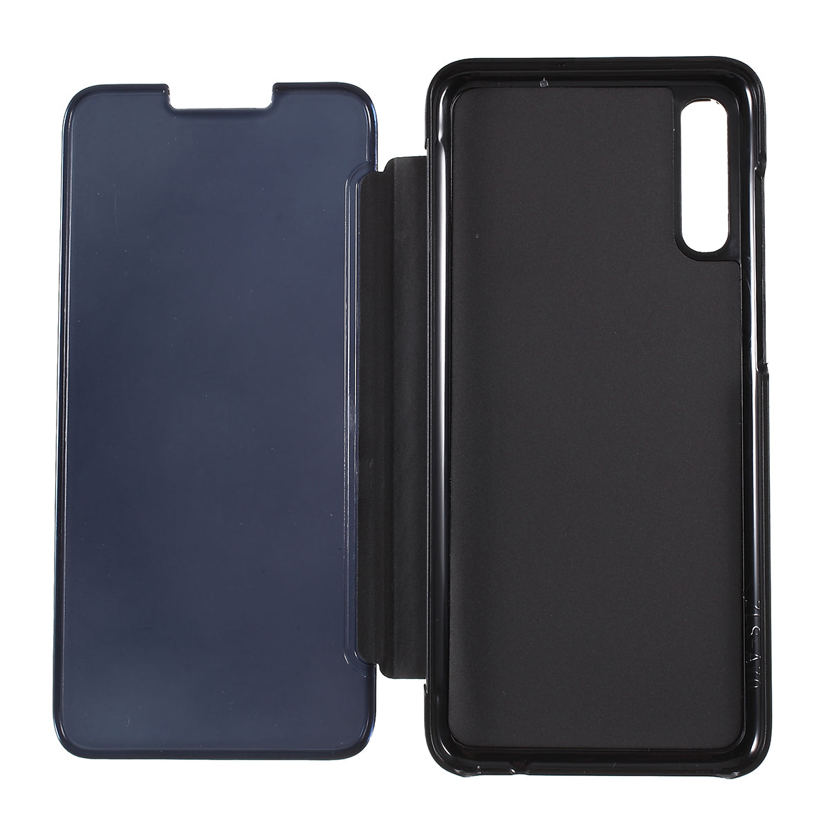 View Window Plated Mirror Surface Leather Stand Case for Samsung Galaxy A70