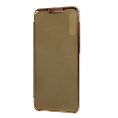 View Window Plated Mirror Surface Leather Stand Case for Samsung Galaxy A70