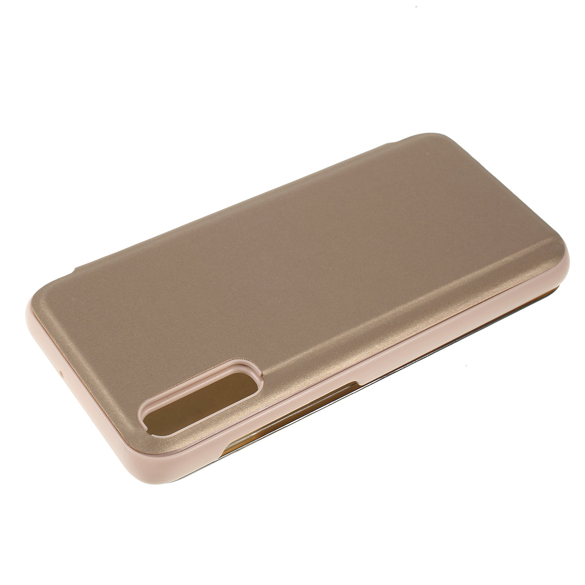 View Window Plated Mirror Surface Leather Stand Case for Samsung Galaxy A70