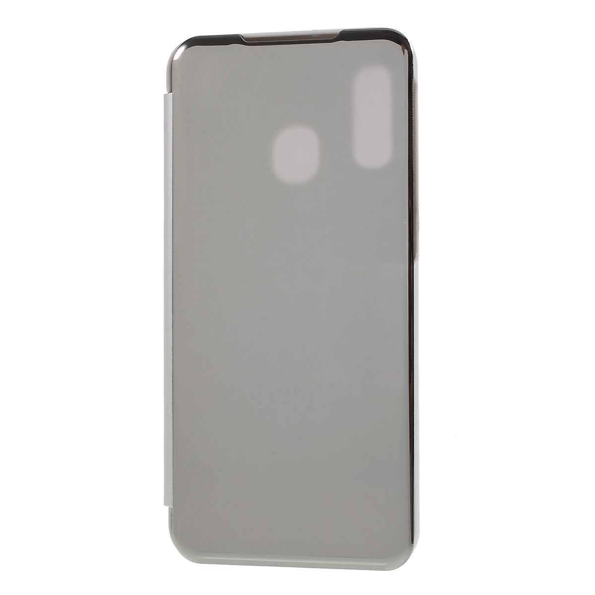 View Window Plated Mirror Surface Leather Stand Casing for Samsung Galaxy A40