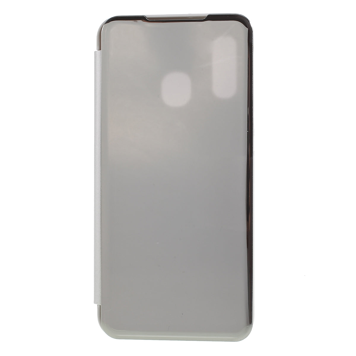 View Window Plated Mirror Surface Leather Stand Casing for Samsung Galaxy A40