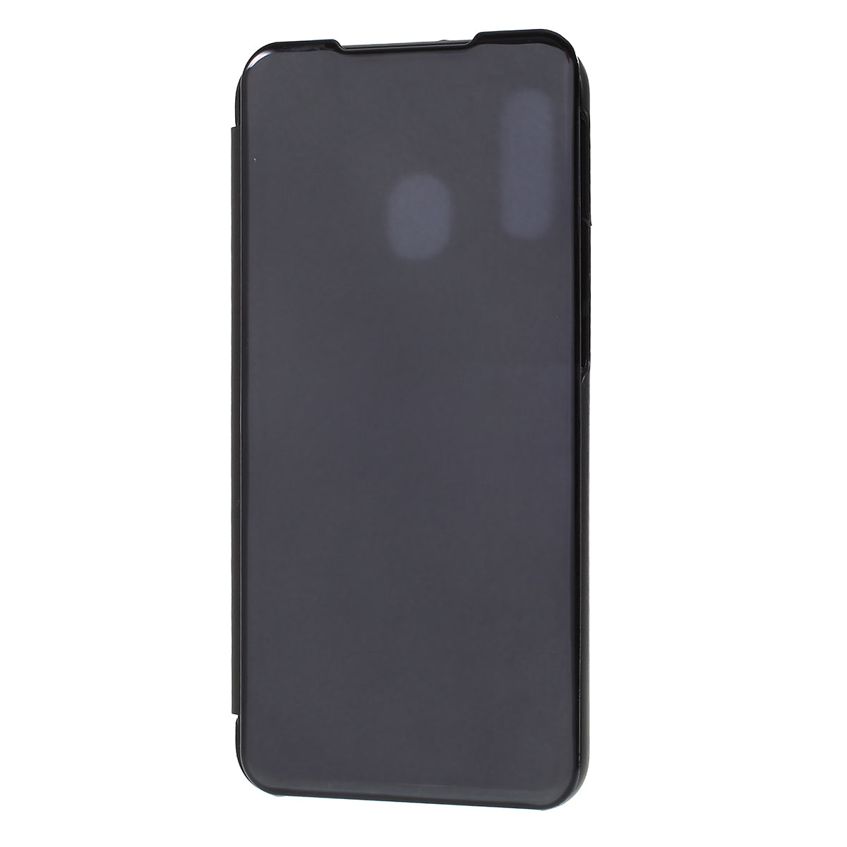 View Window Plated Mirror Surface Leather Stand Casing for Samsung Galaxy A40