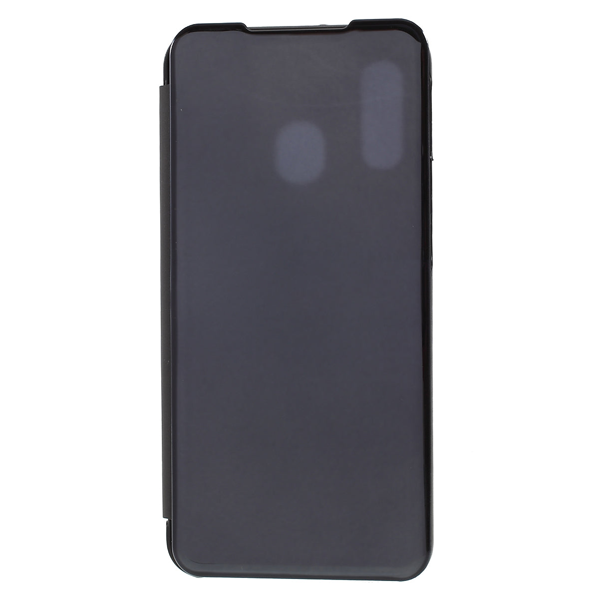 View Window Plated Mirror Surface Leather Stand Casing for Samsung Galaxy A40