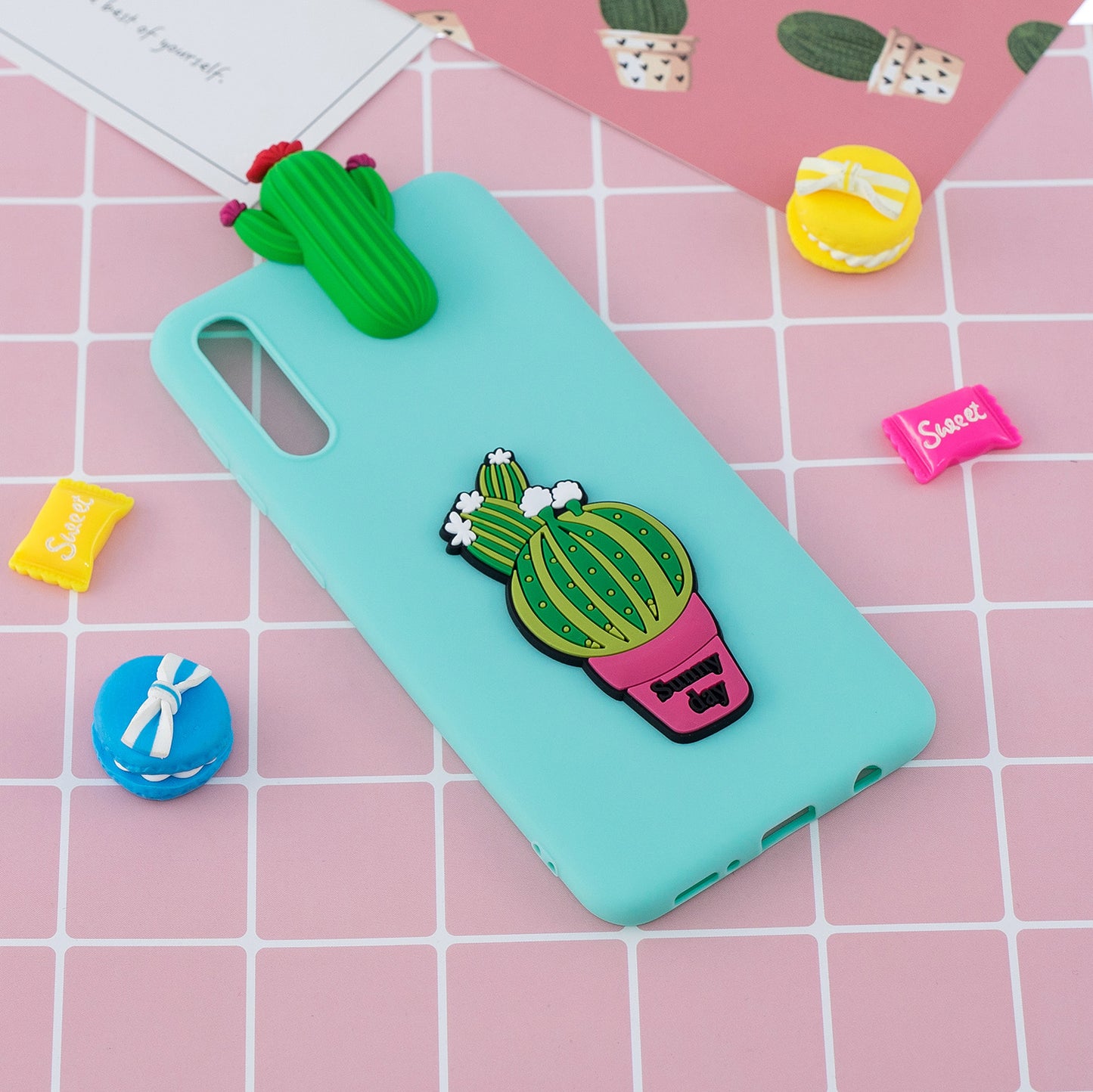 3D Pattern TPU Gel Protective Case for Samsung Galaxy A50 / A50s / A30s
