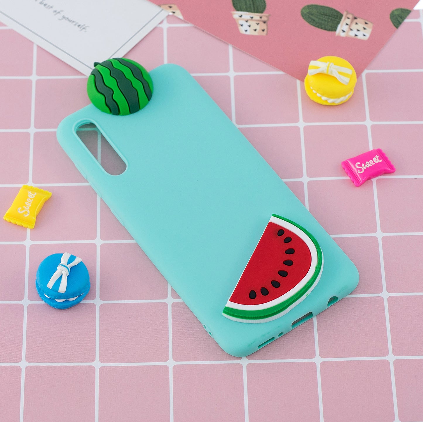 3D Pattern TPU Gel Protective Case for Samsung Galaxy A50 / A50s / A30s