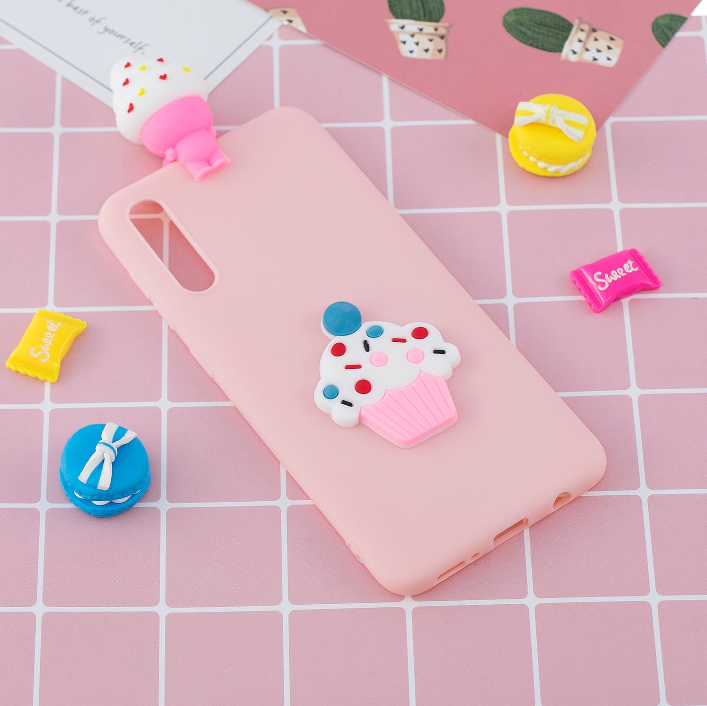 3D Pattern TPU Gel Protective Case for Samsung Galaxy A50 / A50s / A30s