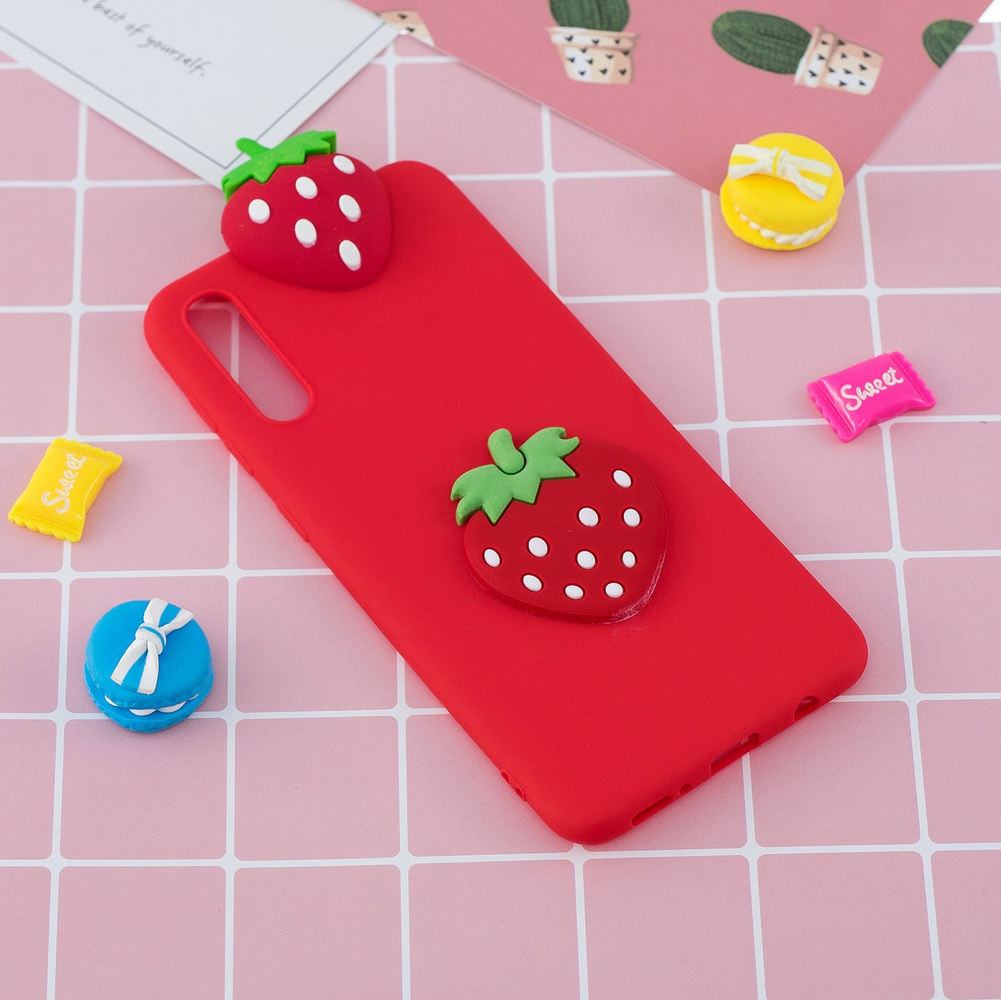 3D Pattern TPU Gel Protective Case for Samsung Galaxy A50 / A50s / A30s