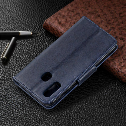 For Samsung Galaxy A40 PU Leather Imprint Butterflies Phone Case