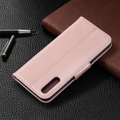 For Samsung Galaxy A50/A50s/A30s PU Leather Imprint Butterflies Phone Case